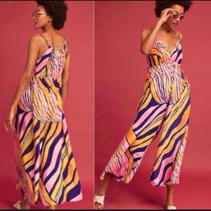 Anthropologie Maeve Wide-Leg Jumpsuit